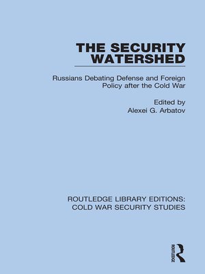 cover image of The Security Watershed